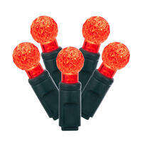 Vickerman Single Mold G12 Berry Green Wire LED Christmas Light Set