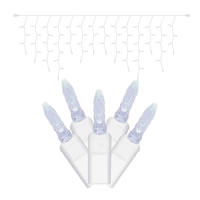 Vickerman Single Mold M5 Icicle Christmas light set