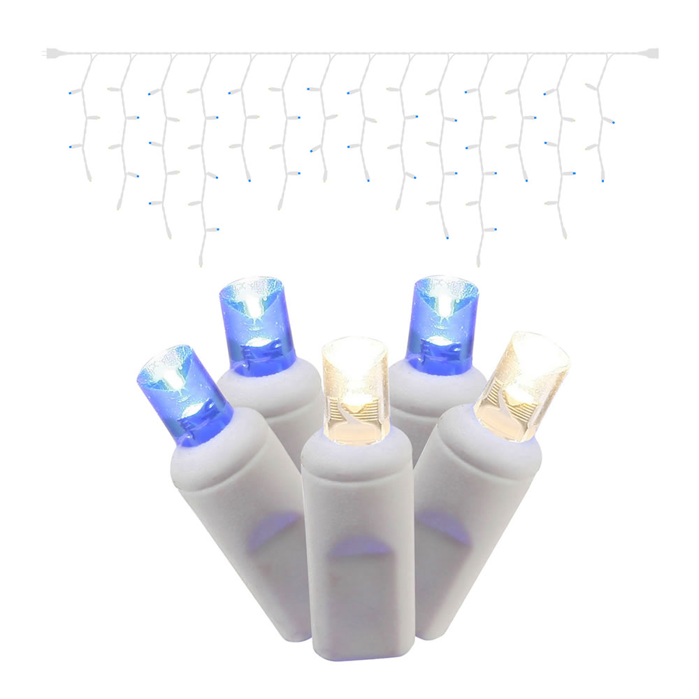 Vickerman LED Single Mold Wide Angle Icicle Christmas light Set
