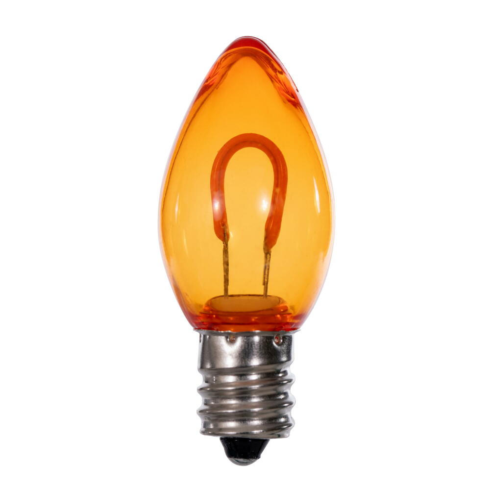 Vickerman C7 Transparent U-Shaped Filament Bulb, 25/Bag.