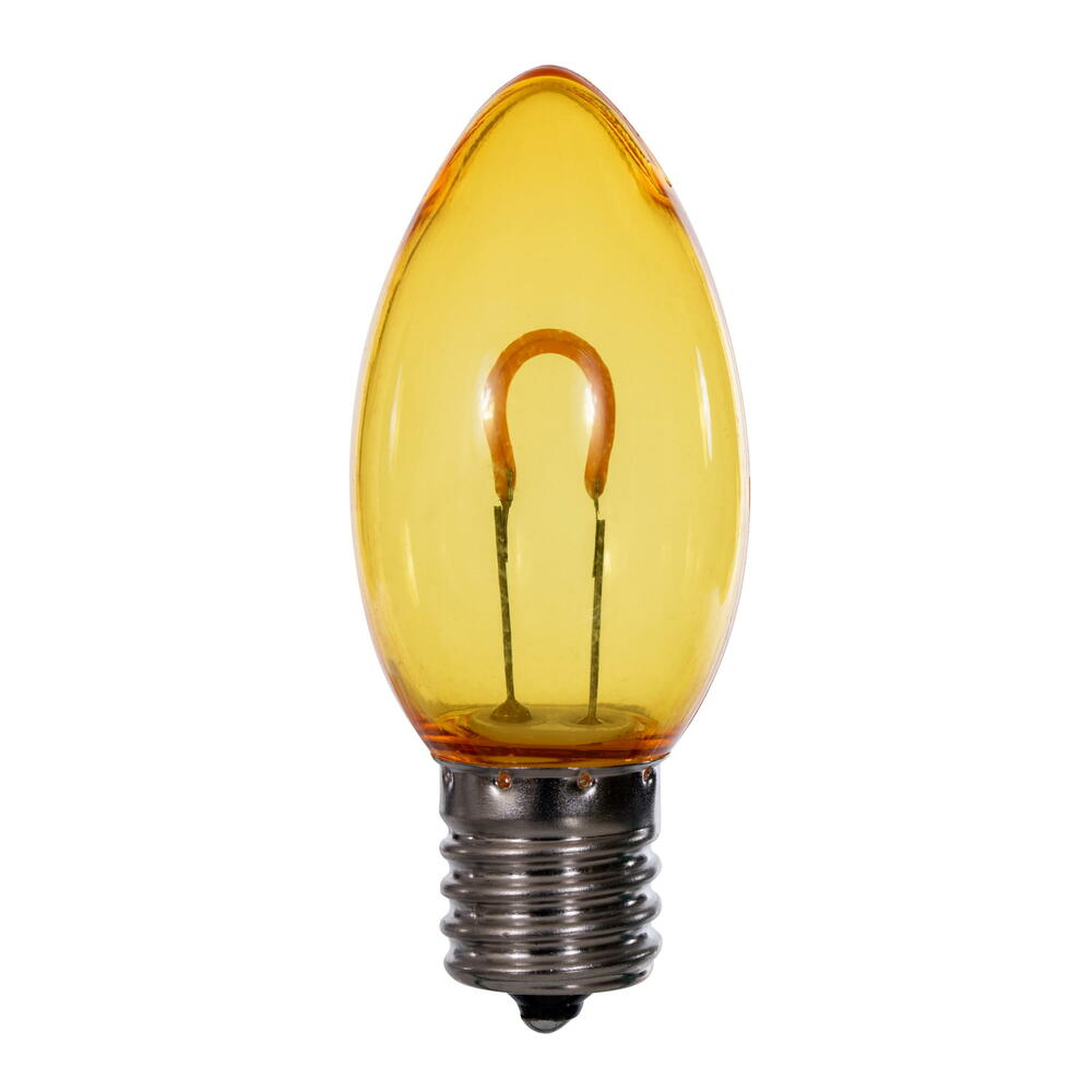 Vickerman C9 Transparent U-Shaped Filament Bulb, 25/Bag.