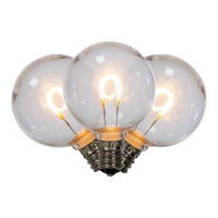 Vickerman G40 Transparent U-Shaped Filament Bulb, 25/Bag.