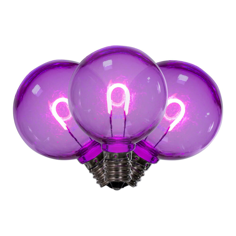 Vickerman G40 Transparent U-Shaped Filament Bulb, 25/Bag.