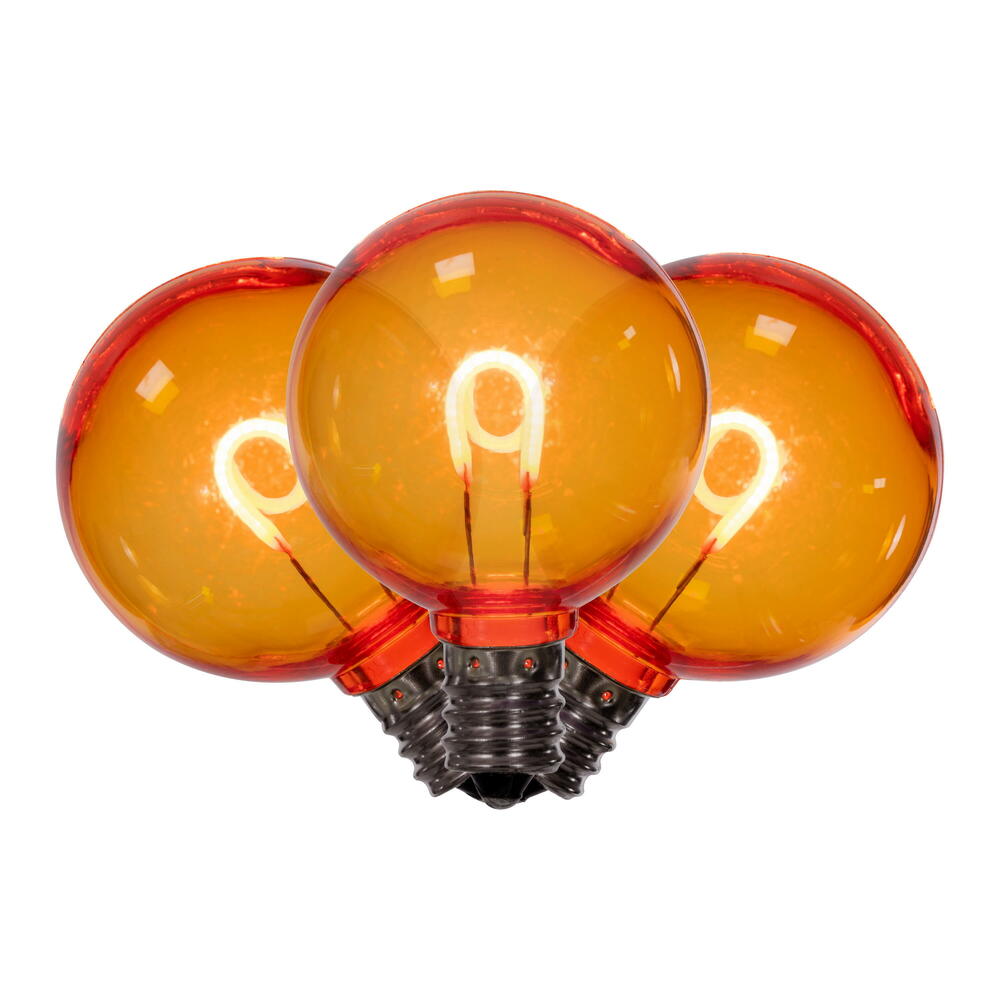 Vickerman G40 Transparent U-Shaped Filament Bulb, 25/Bag.
