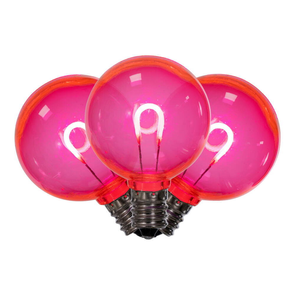 Vickerman G40 Transparent U-Shaped Filament Bulb, 25/Bag.