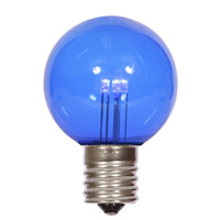 Vickerman G50 Transparent LED Replacement Bulbs Nickel Base