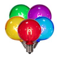 Vickerman G50 Transparent U-Shaped Filament Multi Bulb, 25/Bag.