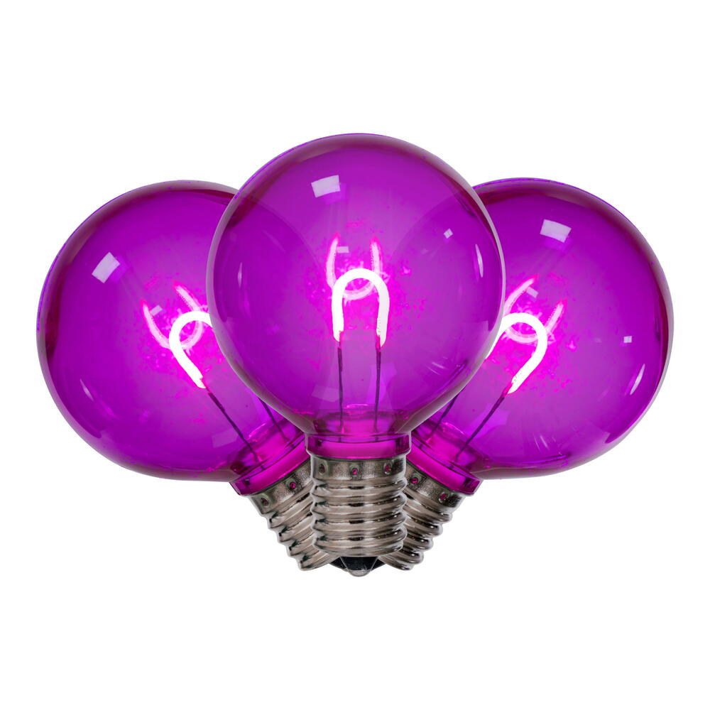 Vickerman G50 Transparent U-Shaped Filament Multi Bulb, 25/Bag.