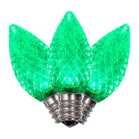 Vickerman C7 Faceted LED Replacement Bulbs, 25 Pack