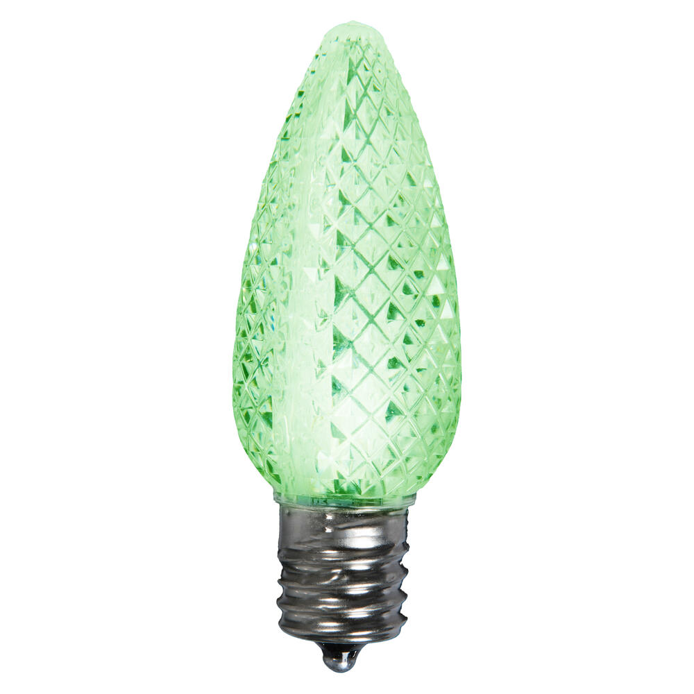 Vickerman C7 Faceted LED Replacement Bulbs, 25 Pack