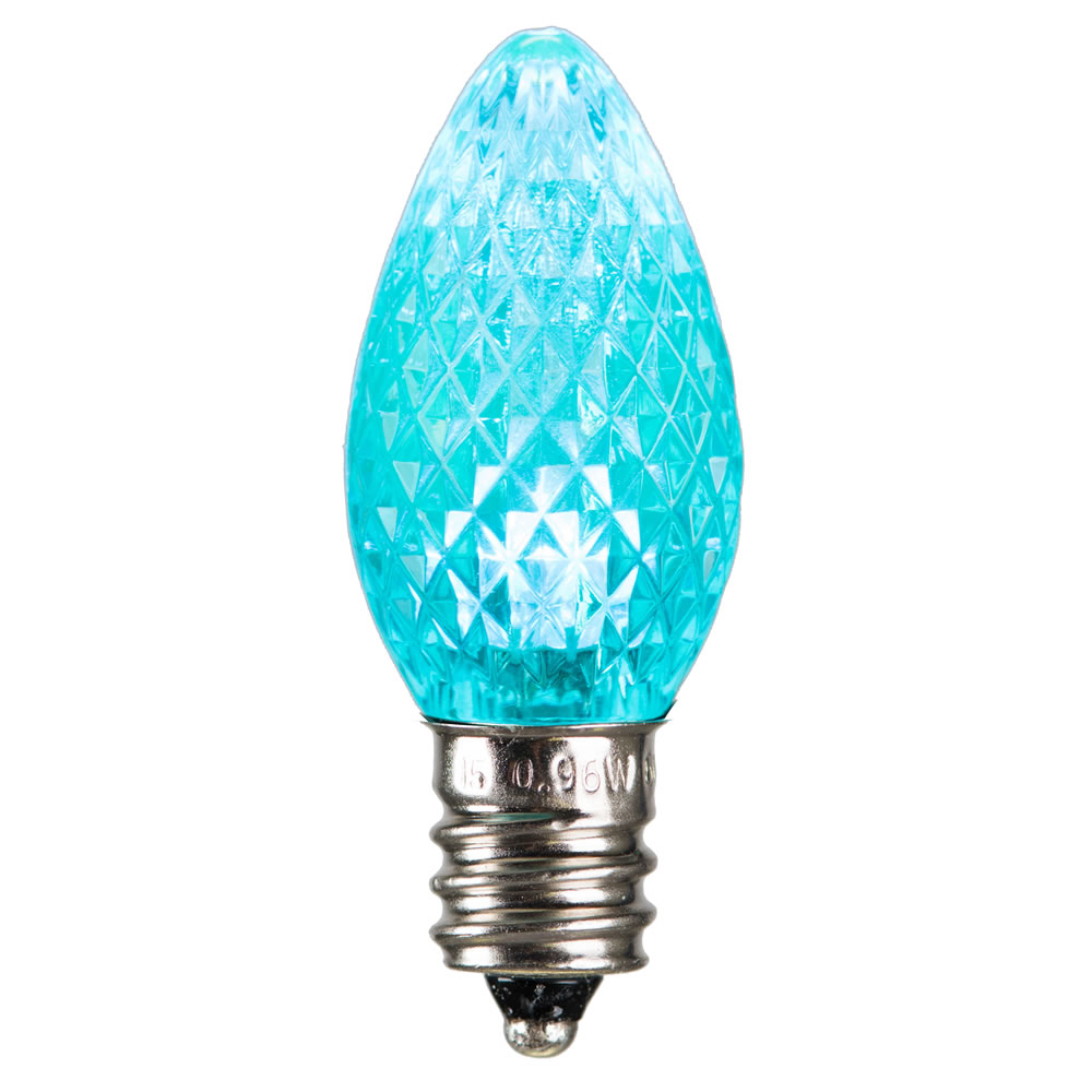 Vickerman C7 Faceted LED Replacement Bulbs, 25 Pack