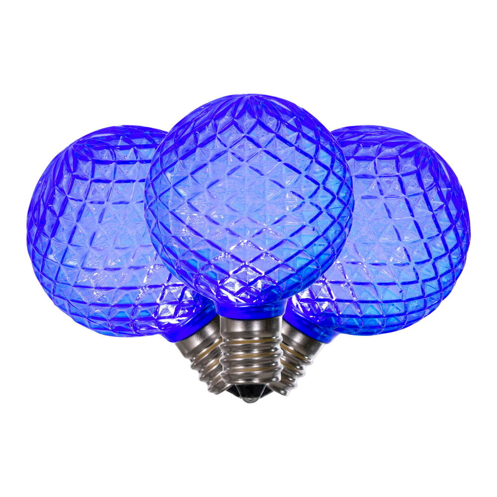 Vickerman G40 Faceted LED Replacement Bulbs 25 per Box