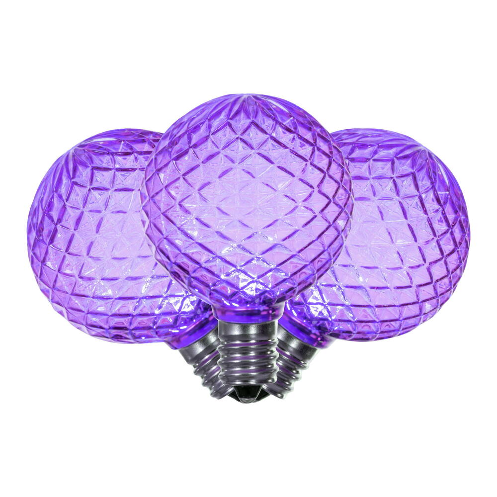 Vickerman G40 Faceted LED Replacement Bulbs 25 per Box