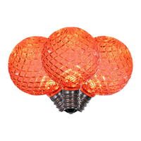 Vickerman G40 Faceted LED Replacement Bulbs 25 per Box