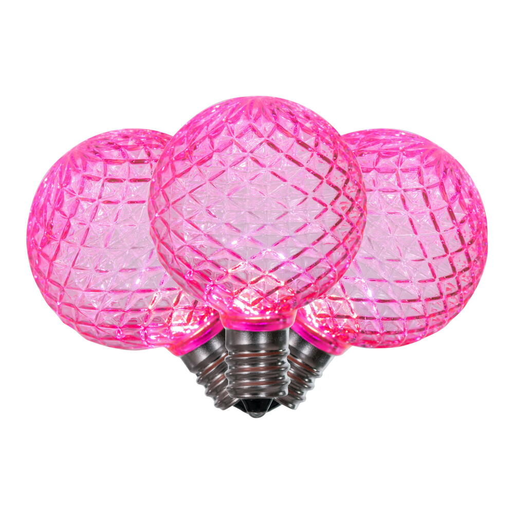 Vickerman G40 Faceted LED Replacement Bulbs 25 per Box