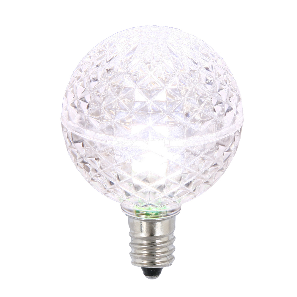 Vickerman G40 Faceted LED Replacement Bulbs 25 per Box
