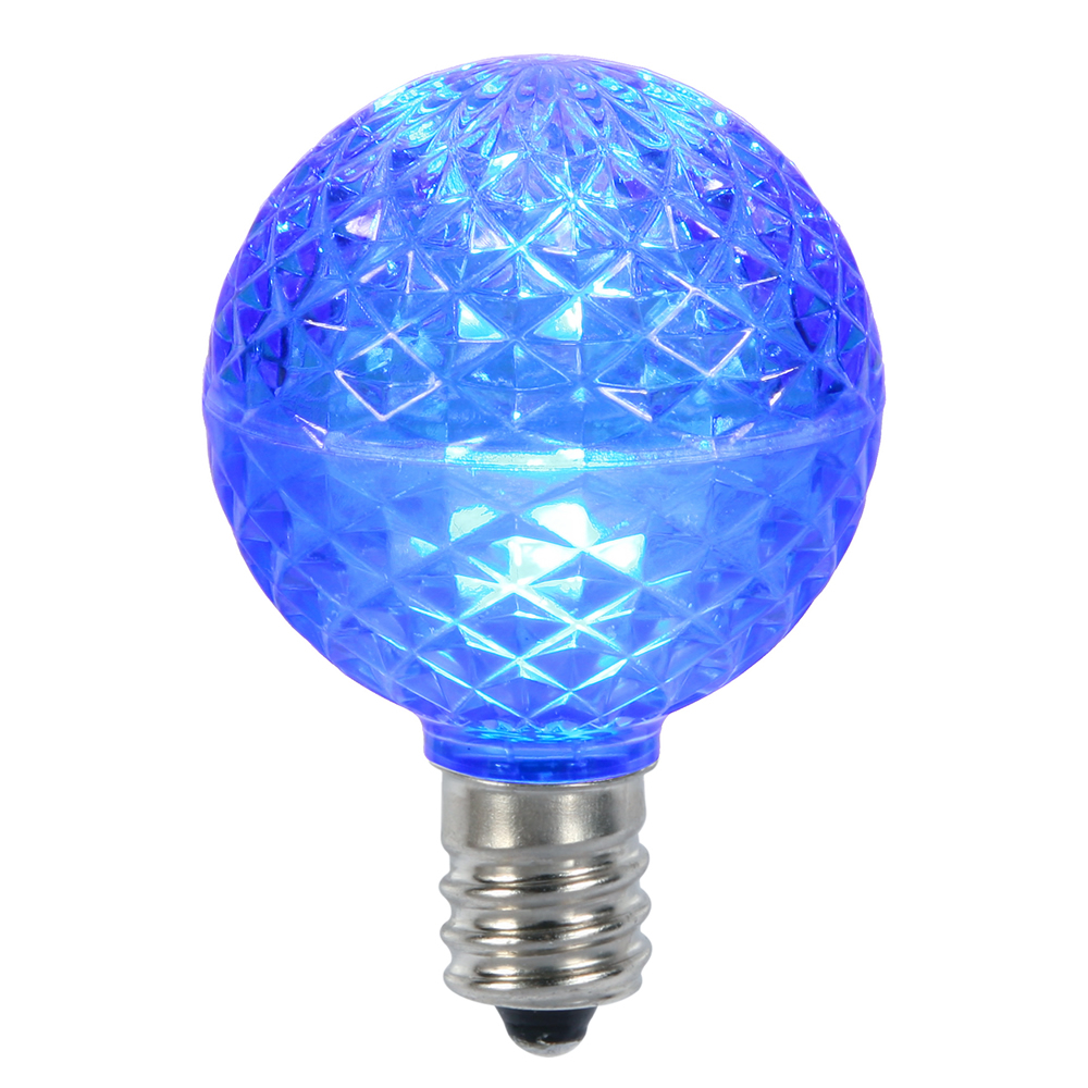 Vickerman G50 Faceted LED Replacement Bulbs 10 per Box
