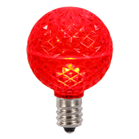 Vickerman G50 Faceted LED Replacement Bulbs 10 per Box