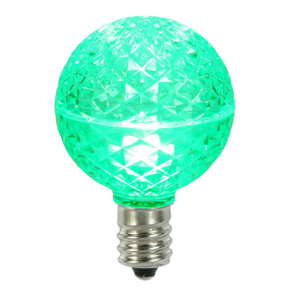 Vickerman G50 Faceted LED Replacement Bulbs 10 per Box