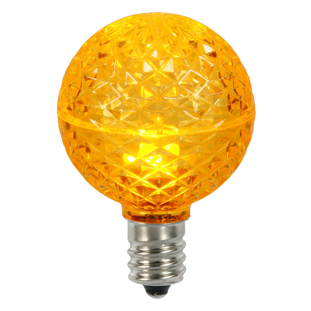 Vickerman G50 Faceted LED Replacement Bulbs 10 per Box