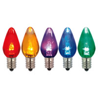 Vickerman C7 Transparent LED Bulb