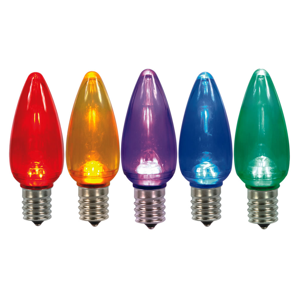 Vickerman C9 Transparent LED Replacement Bulbs