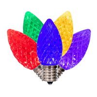 Vickerman C9-E17 Base SMD Faceted Retro Bulb 25/Bag.