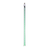 24" Green C9 LED SnowFall Tube 5Pk