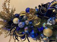 Blue and Gold Angel Tree 2025