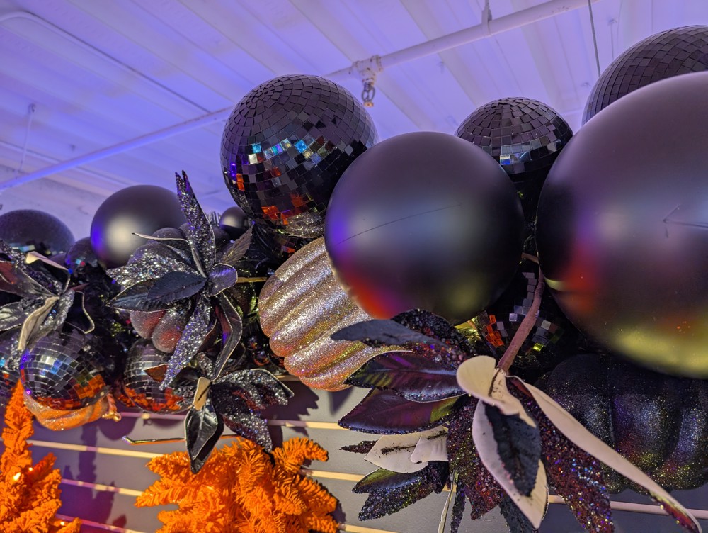 Blackout Halloween Garland