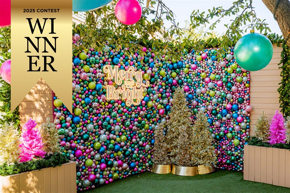 Louder Experiences North Pole Ornament Wall