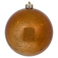 6" Copper Shiny Mercury Ball 4/Bag