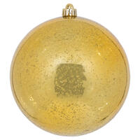 8" Honey Gold Shiny Mercury Ball