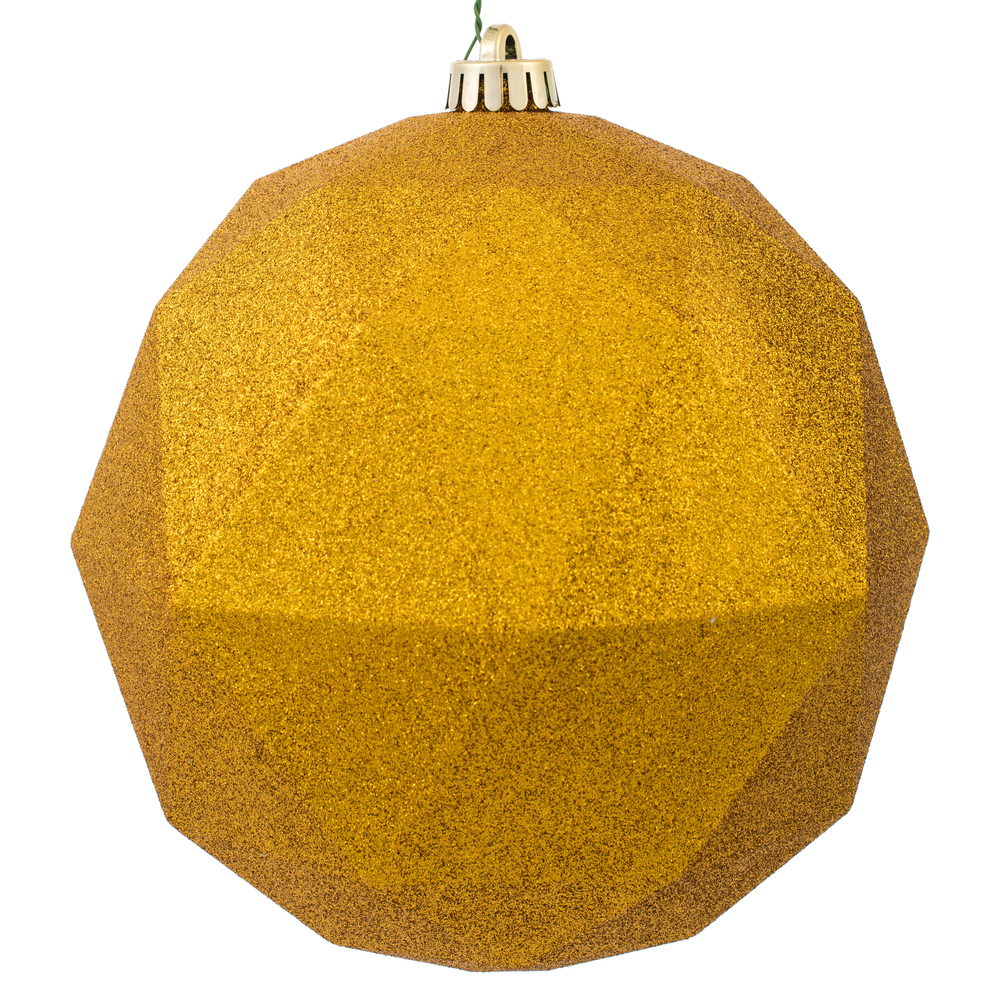 Vickerman 8" Geometric Ball Ornament