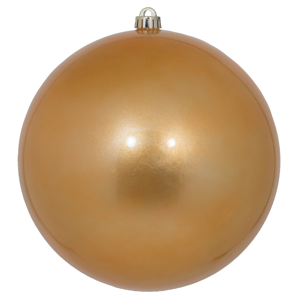 Vickerman Copper/Gold Ball Ornament