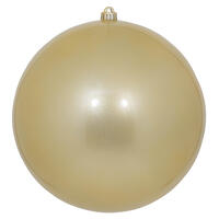 12" Champagne Candy Ball UV Drilled Cap
