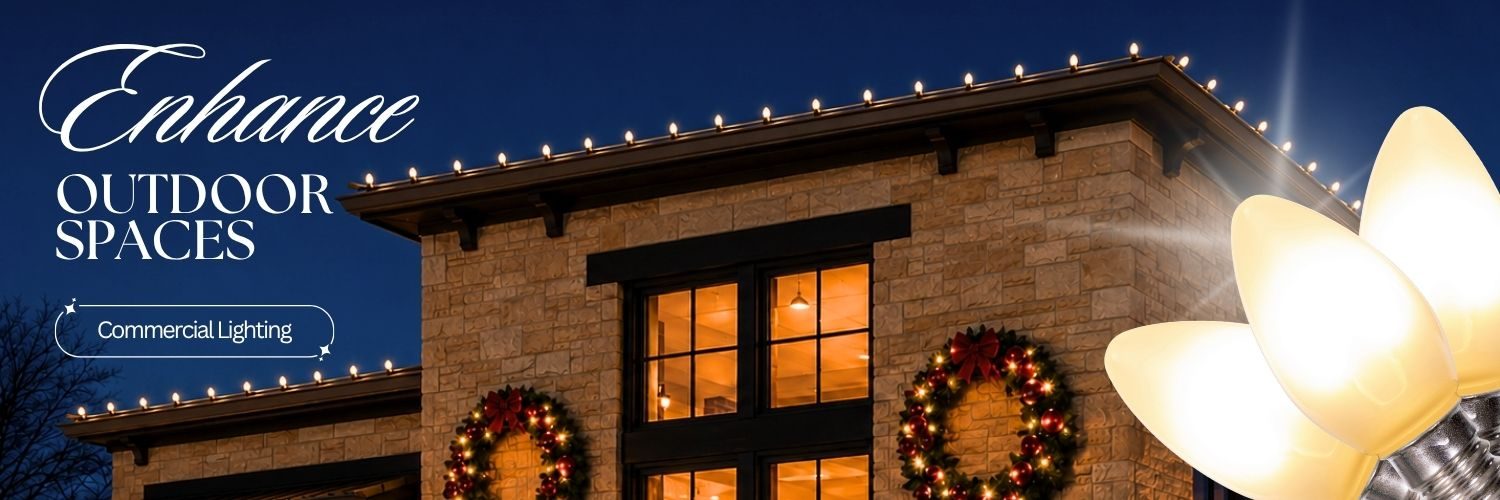 Enhance Outdoor Spaces Commercial Lighting