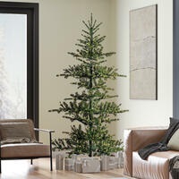Yukon Christmas trees in room